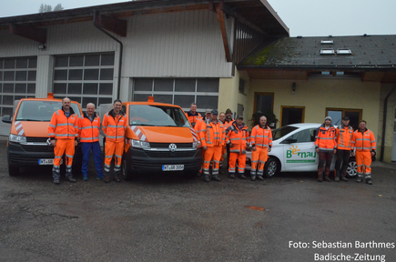 Gruppenbild vom Bauhof