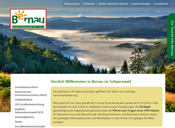 Gemeinde Bernau Im Schwarzwald - Leichte Sprache